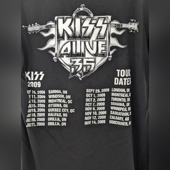 Kiss band tee graphic shirt Gene Simmons - Picture 4 of 6